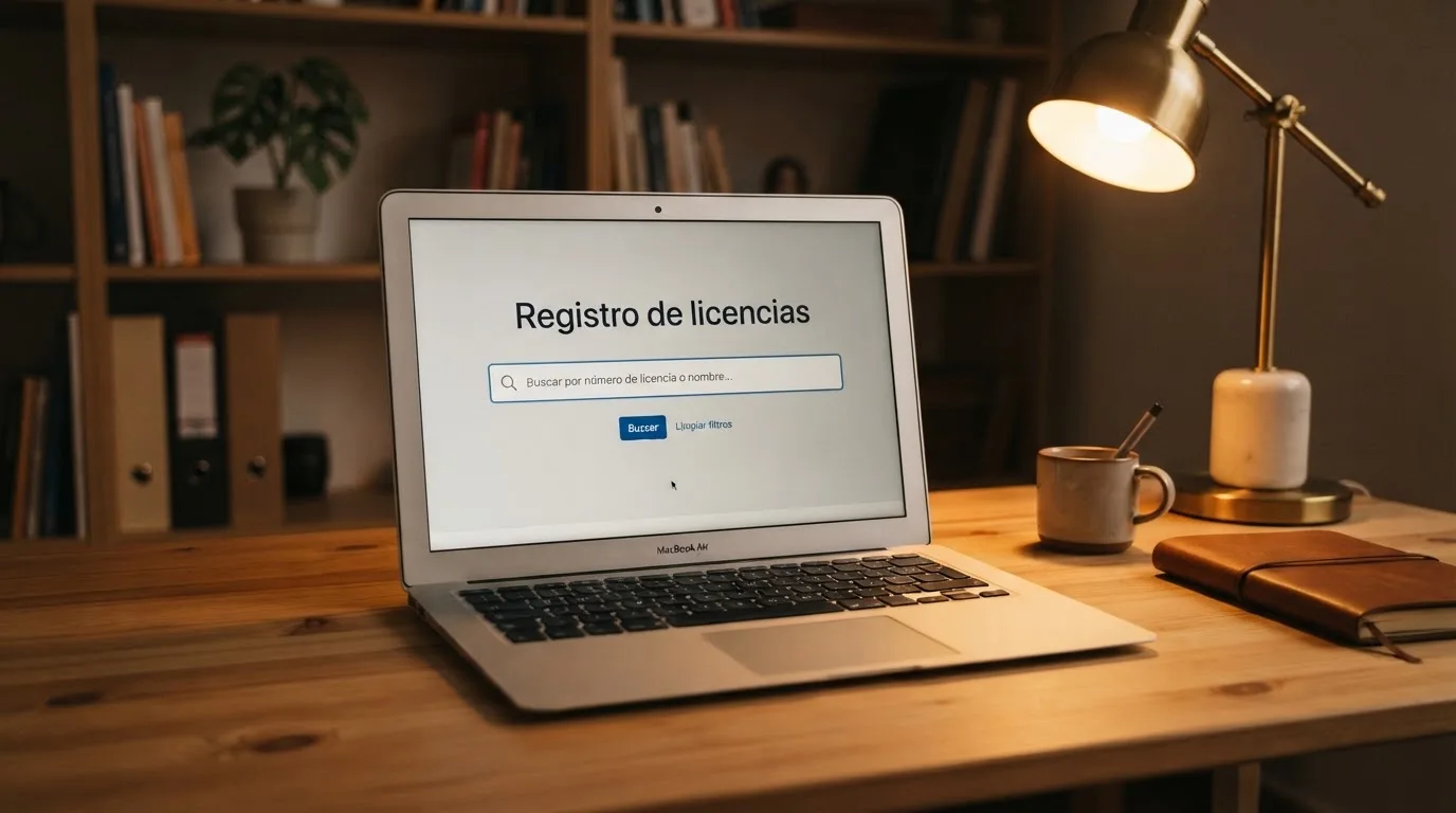 Documento oficial del BOE abierto por el Título VI junto a un teclado, con el escudo de España visible